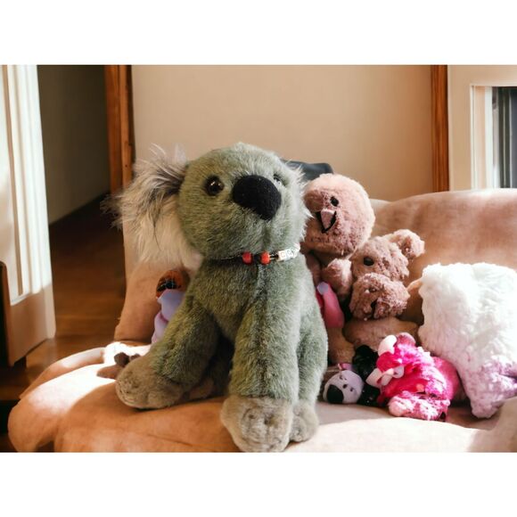 Aurora Miyoni Cute Gray Koala 2018 Plush Stuffed Animal - Picture 1 of 12